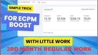 How i Increased My ECPM on ADX upto 286$ on programmatic