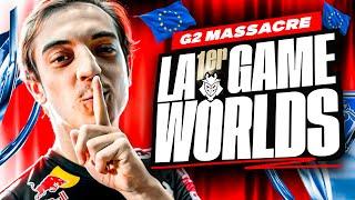 G2 vs PNG  G2 MASSACRE LA 1ERE GAME DES WORLDS?