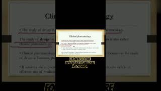 Clinical pharmacology in Urdu, clinical pharmacology,clinical pharmacology, #shorts #viral #bsn