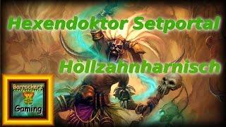 Diablo 3 - Höllzahnharnisch Hexendoktor Setportal [Helltooth Harness Mastery]