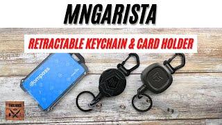 Mngarista Retractable Keychain & Card Holder. Fablades Full Review