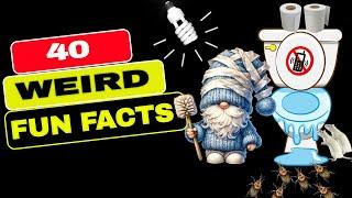 40 Weird Fun Facts You Won't Believe Are Real  | Weird But Very Interesting Facts