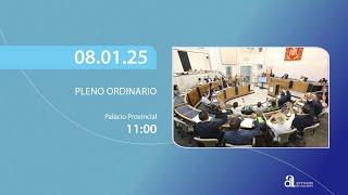 Pleno ordinario 8 de enero de 2025