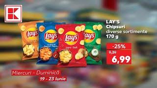 Oferta Kaufland din 19-23 iunie: baghetă, pulpe de pui și chipsuri