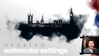 Inkscape Watercolor Tutorial: Settings Demystified!