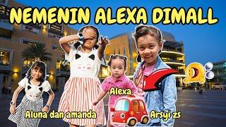 SEHARIAN ARSYI NEMENIN DEDEK ALEXA MAIN KERETA BARENG ALUNA DAN AMANDA‼️ALEXA GAK MAU TURUN