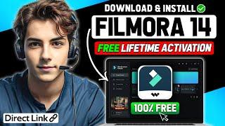 How to Download & Install Wondershare Filmora For FREE (2024) 100% Legal - No Crack