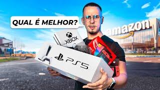 Qual o MELHOR VIDEO GAME (CONSOLE) para COMPRAR NO NATAL? - (PS5/XBOX/NITENDO...)