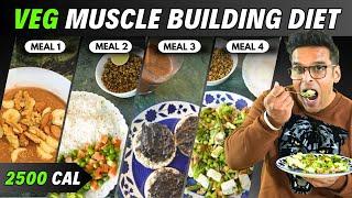 Only 4 Meal Veg Muscle Building Diet | The Best Plan | Yatinder Singh