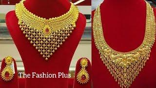 Gold Necklace Designs-The Fashion Plus