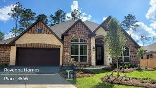 Ravenna Homes | 3546 Plan Inventory Home Tour | Conroe