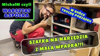 Warsztatowa szafka na skrzynie narzędziowe na kołach | Ale wtopa....