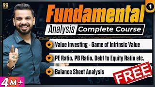 Fundamental Analysis Complete Course | How to Select Best Stocks for Investment in Share Market