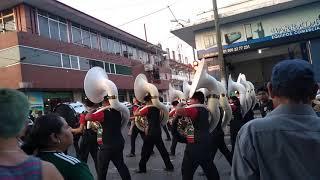 Leones icatec Marching band (Peregrinación Adolfo López Mateos Icatec). Martes 10 de diciembre