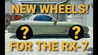 Got New Wheels For The Mazda RX-7. Unboxing