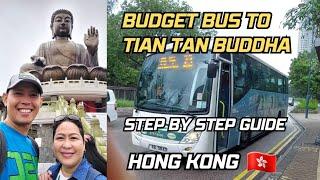  Bus to Tian Tan Buddha for only $3 USD | Hong Kong Travel