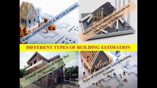 Different Types of Estimate With Real Life Example // Approximate Estimate & Detail Estimate