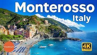 Monterosso al Mare, Cinque Terre - Italy Walking Tour (4K 60fps ©️Voyatours)