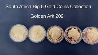 Complete Collection of South Africa Big Five Gold Coins