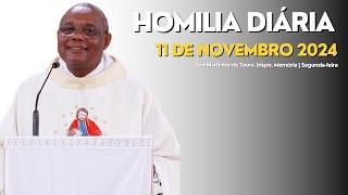 HOMILIA DIÁRIA - São Martinho de Tours, bispo, Memória | Segunda-feira