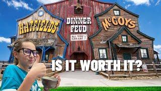 Hatfield & McCoy Dinner Feud in Pigeon Forge | Best Dinner Show Food In The Smokies?