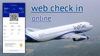 indigo web check in online | Online indigo Boarding Pass Kaise Nikale