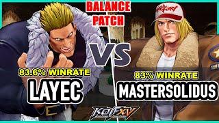 KOF XV  Layec (Ryo/Yamazaki/O.Chris) vs Mastersolidus (Terry/Rock/Geese)