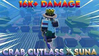 [GPO] CRAB CUTLASS X SUNA CUTLASS GOT BUFFED 16K DAMAGE GAME