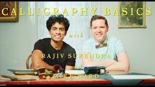 Introduction to Calligraphy Supplies and Techniques with Rajiv Surendra and Mike Ward (Spencerian)