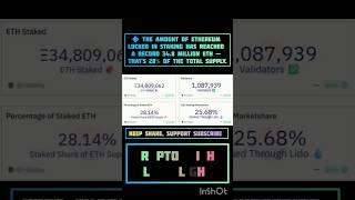 Ethereum Staking Hits All-Time High — What It Means For You!
