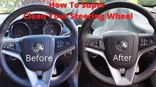 How To Clean Your Leather Steering Wheel | Detailing 101