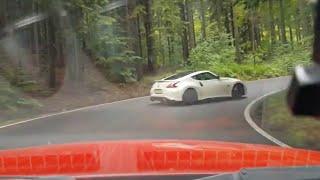 Mountain Drifting in 370Z NISMO