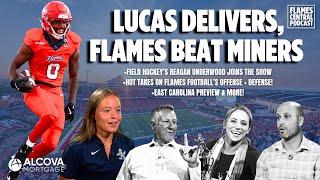 Flames Central Podcast: REAX to Flames' Victory over UTEP + FH's Reagan Underwood In-Studio!