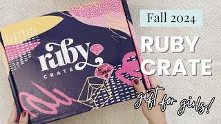 Ruby Crate Fall 2024 Unboxing | Subscription Box for Girls!