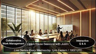 Open House Sessions with Justin - Collaborative Work Management in ServiceNow - 20250226