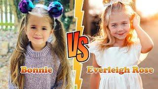 Everleigh Rose VS Bonnie (RubyandBonnie) Stunning Transformation ⭐ From Baby To Now