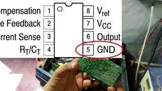 ups repair part 2 | homage ups power supply uc3845 + ac start section explained in urdu(2/2)