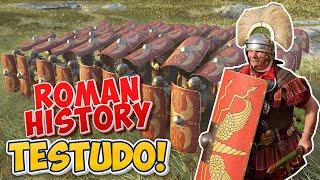 Epic Testudo Formation: Roman Legionary Reenactment in Xanten, Germany | Historical Event Highlights