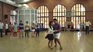 Cross Step Waltz creations! - Oct 19-20 - UT Beginning Social Dance Fall 2015