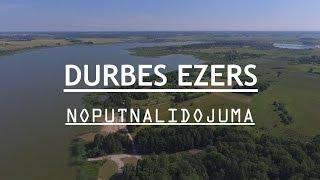 Durbes ezers no putna lidojuma