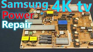 How to repair samsung 4k Tv power supply