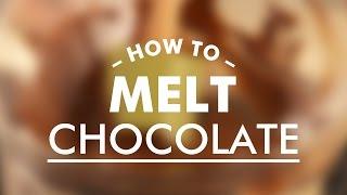 How to Melt Chocolate Properly || Gastrolab Basic Cooking Skills