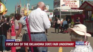 First day of the Oklahoma State Fair underway