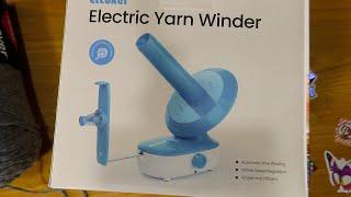 Unboxing And Review Of The Electric Yarn Winder By Etcokei