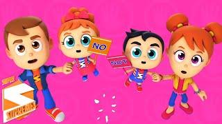 Eu não quero | Musica infantil portuguesa | Educação | Super Supremes | Desenhos animado