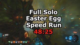 Zetsubou No Shima Full Solo Easter Egg Speed Run 48:25