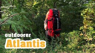 Reiserucksack Atlantis 90+10 - der große 100l Backpacker Rucksack von outdoorer