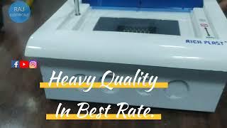 MCB Box Available in all Sizes | Heavy quality in best rate at Raj Electricals Latur #mcbbox