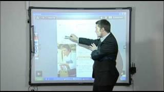 Using interactive software - How to use an Interactive Whiteboard - clip 9