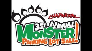 2024 Chaparral Motorsports Monster Parking Lot Sale is Saturday Oct. 5th 8am